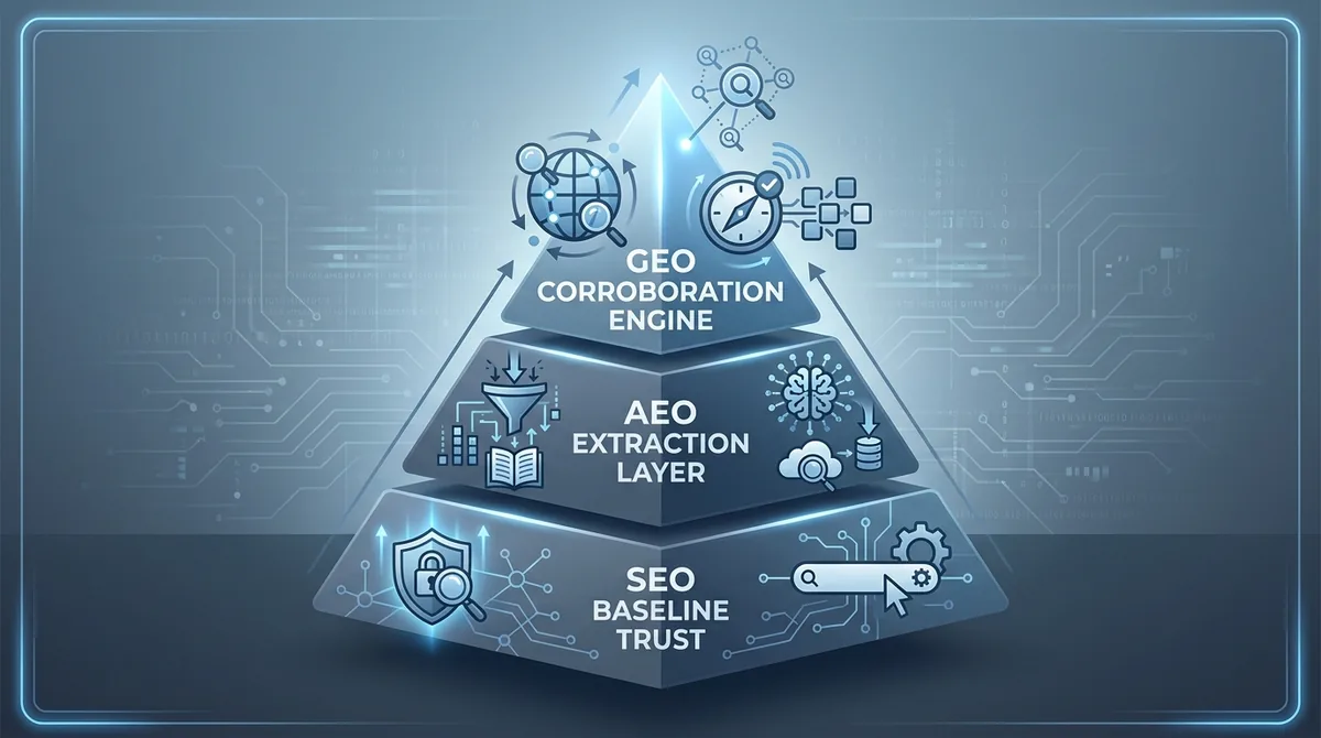 Pure Marketing Group's Montclair, New Jersey headquarters acting as a local entity signal for answer engine optimization