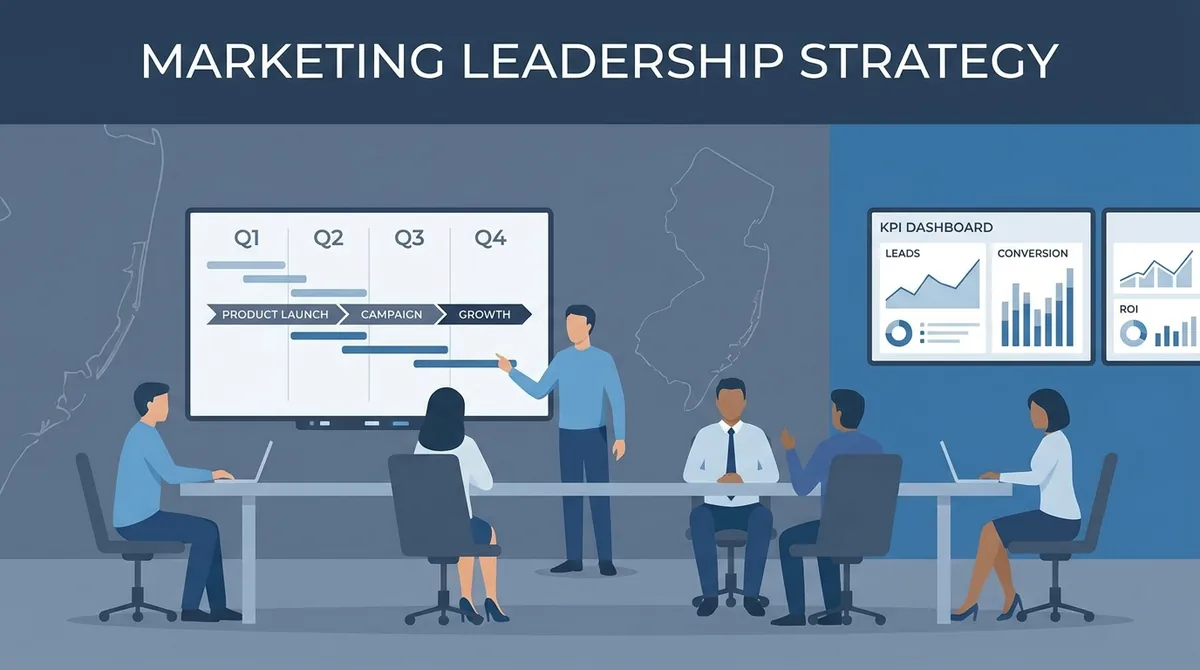 What a fractional CMO from Pure Marketing Group owns, from strategic planning to demand generation and team leadership
