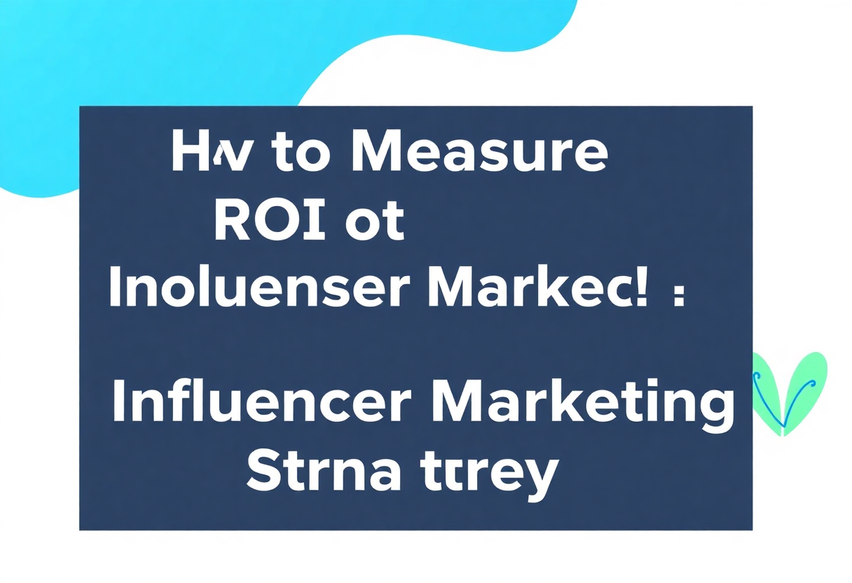 How to Measure the ROI of Your Influencer Marketing Strategy