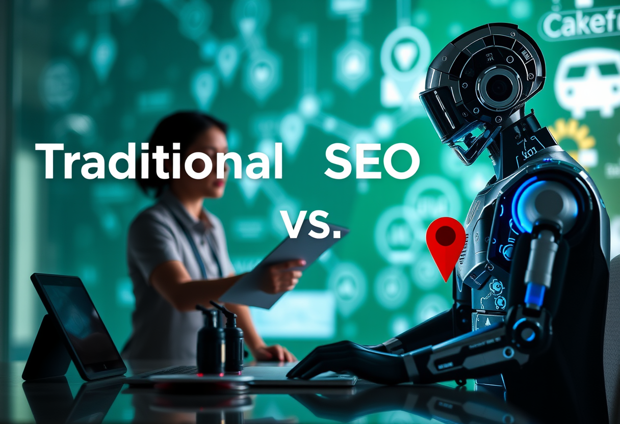 Traditional SEO vs. Local AI SEO Services Comparison