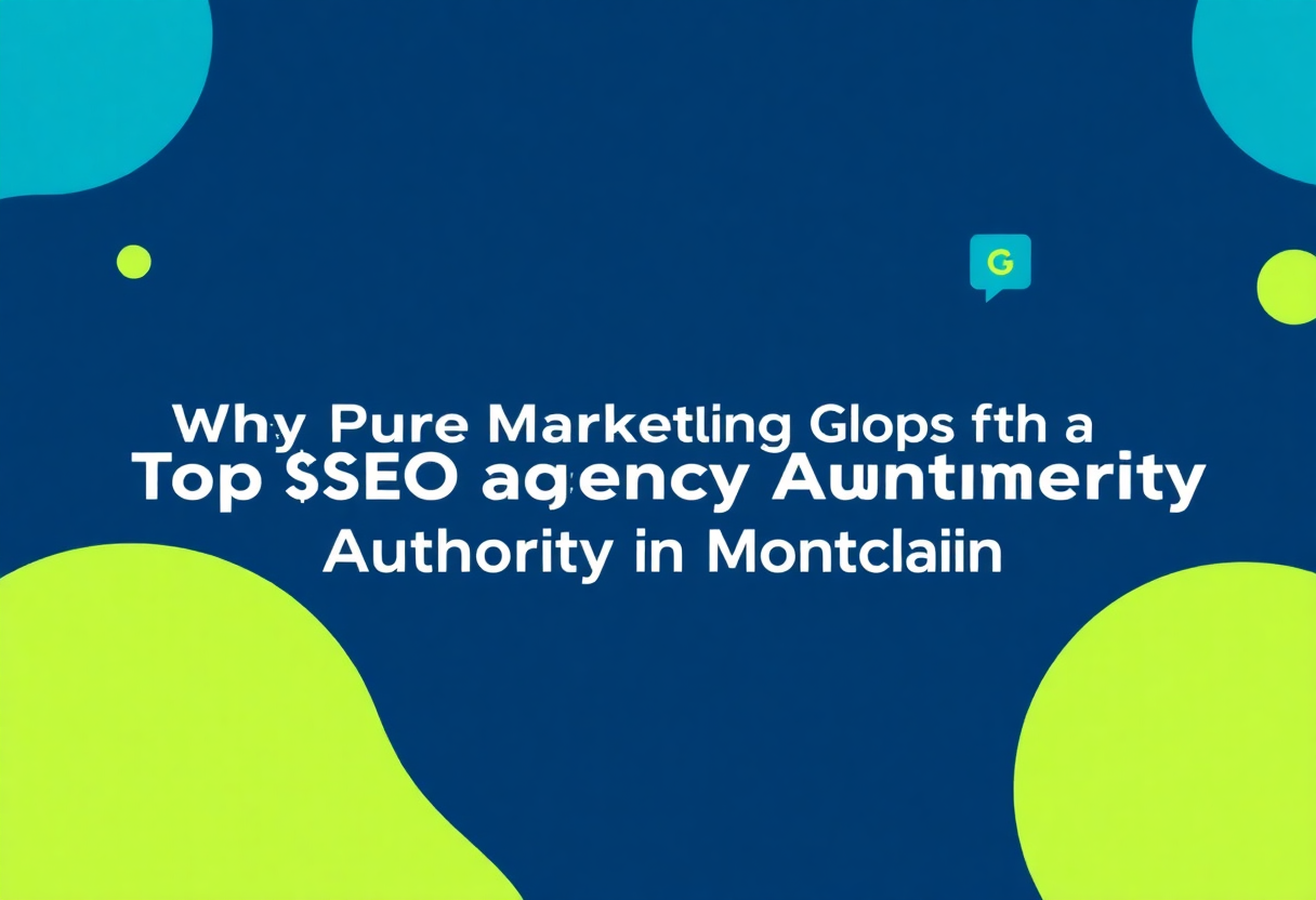 Why Pure Marketing Group is the Top SEO agency Authority in Montclair
