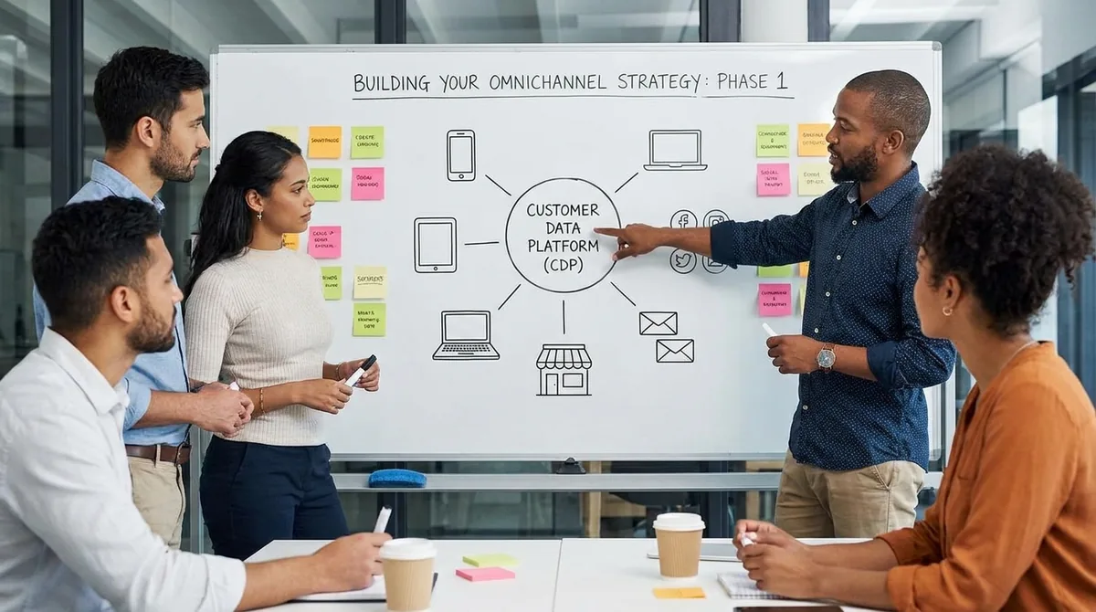Starting an omnichannel marketing strategy by unifying customer data and mapping the full journey