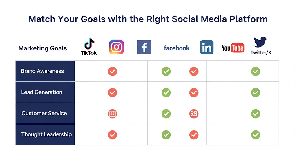 Match with Your Business Goal