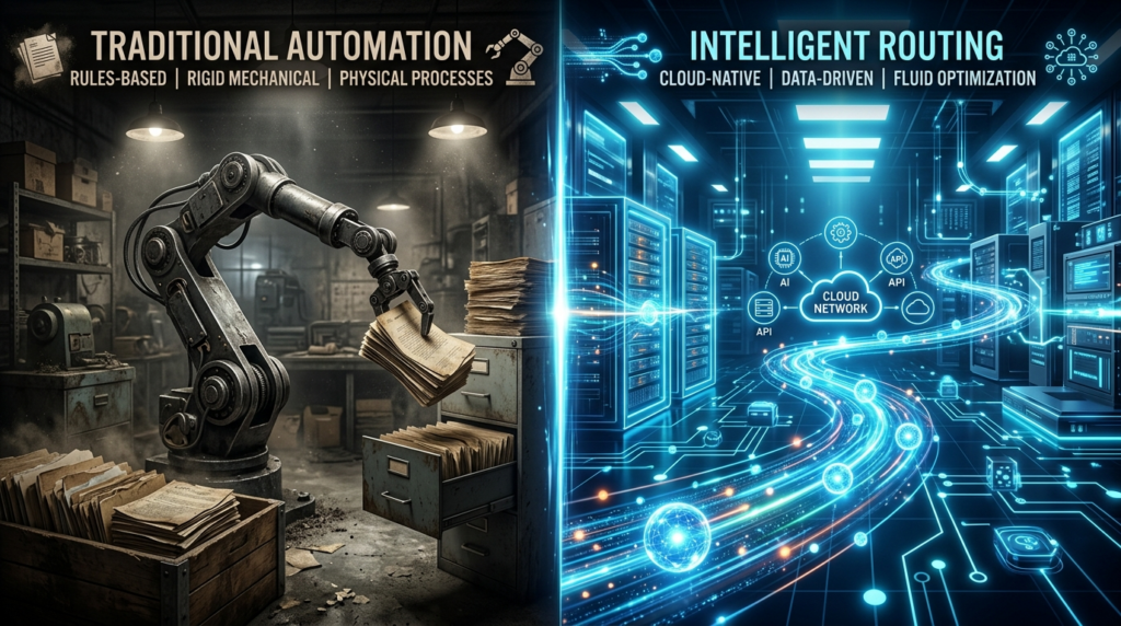AI Business Automation vs Traditional Automation