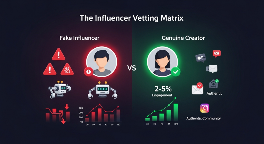 vetting influencer