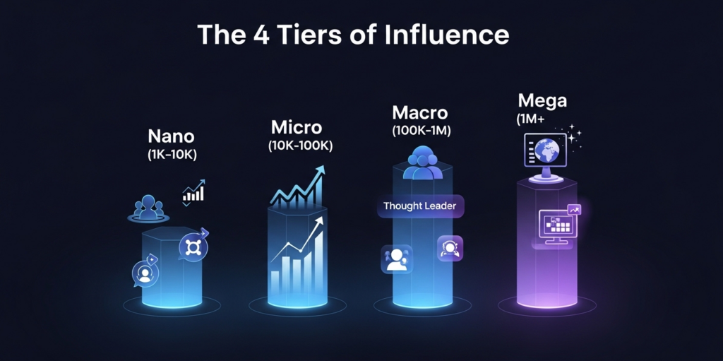 What Are the 4 Types of Influencers?